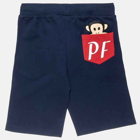 PAUL FRANK-Παιδικό σετ από t-shirt και βερμούδα PAUL FRANK κόκκινη μπλε