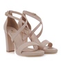 JK LONDON-Γυναικεία πέδιλα JK LONDON Q40965005 μπεζ nude