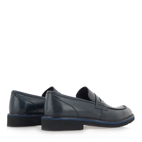 GIOVANNI MORELLI-Ανδρικά παπούτσια loafers GIOVANNI MORELLI P562A1412 μπλε