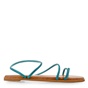 TSAKIRIS MALLAS-Γυναικεία flats πέδιλα TSAKIRIS MALLAS O41009741 τυρκουάζ