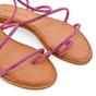 TSAKIRIS MALLAS-Γυναικεία flats πέδιλα TSAKIRIS MALLAS O41009741 φουξια