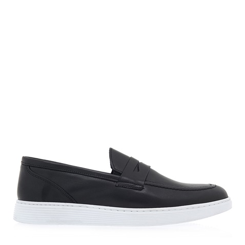 BNR-Ανδρικά παπούτσια loafers BNR P560A1031 μαύρα