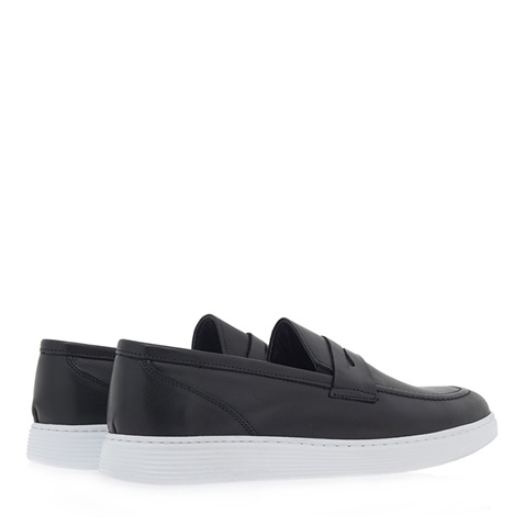 BNR-Ανδρικά παπούτσια loafers BNR P560A1031 μαύρα