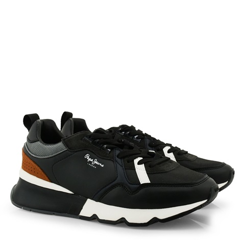PEPE JEANS-Ανδρικά παπούτσια sneakers PEPE JEANS P50630801 μαύρα