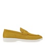 OZIYS-Ανδρικά loafers OZIYS P560A3012 κίτρινα nubuck