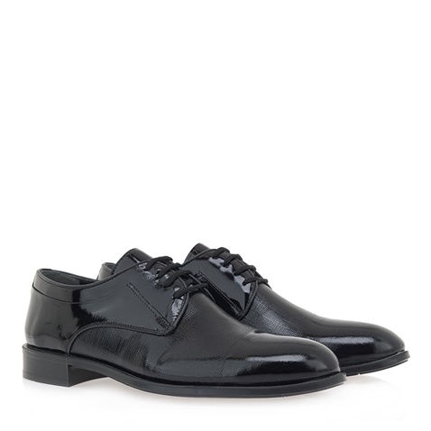 TARDELLI-Ανδρικά δετά evening παπούτσια TARDELLI P560A3452 μαύρα