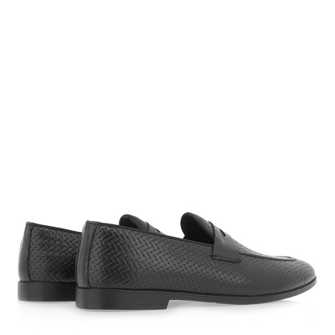 OZIYS-Ανδρικά loafers OZIYS P560A1101 μαύρα