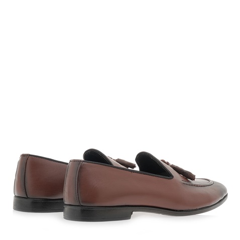 OZIYS-Ανδρικά loafers OZIYS P560A1202 καφέ