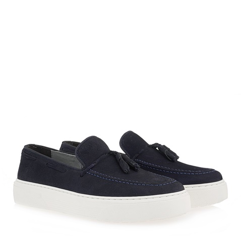 OZIYS-Ανδρικά loafers OZIYS Q560A6012 μπλε