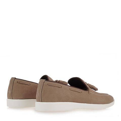 OZIYS-Ανδρικά loafers OZIYS Q560A7012 πούρο
