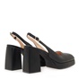 LA BOTTINE-Γυναικείες slingback γόβες LA BOTTINE Q419X9935 μαύρες