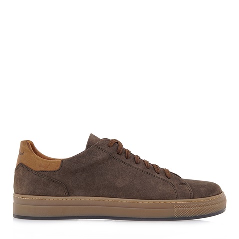 COMMANCHERO-Ανδρικά δετά casual παπούτσια COMMANCHERO P51852621 καφέ nubuck