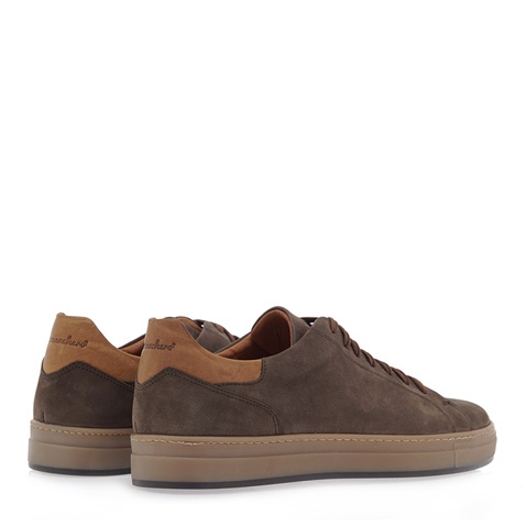 COMMANCHERO-Ανδρικά δετά casual παπούτσια COMMANCHERO P51852621 καφέ nubuck