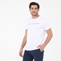 NAVY & GREEN-Ανδρικό t-shirt NAVY & GREEN λευκό