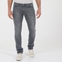 NAVY & GREEN-Ανδρικό jean παντελόνι NAVY & GREEN LOW WAIST γκρι