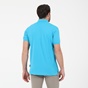 NAVY & GREEN-Ανδρική polo μπλούζα NAVY & GREEN τιρκουάζ