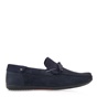 JK LONDON-Ανδρικά παπούτσια loafers JK LONDON Q528B5031 μπλε nubuck