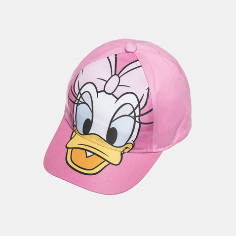 DISNEY-Παιδικό καπέλο jockey Disney17200 DAISY DUCK ροζ