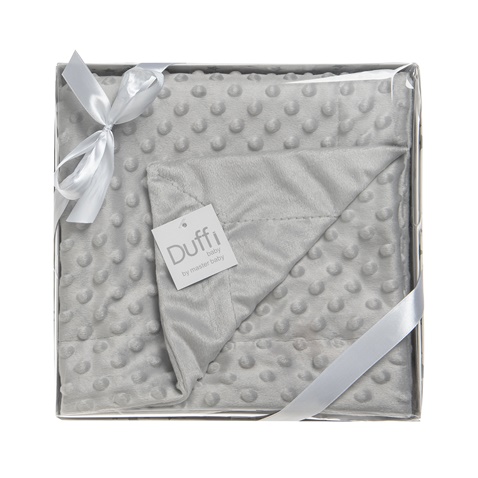 ALOUETTE-Βρεφική fleece κουβέρτα ALOUETTE 5412-11 γκρι (80x110CM)