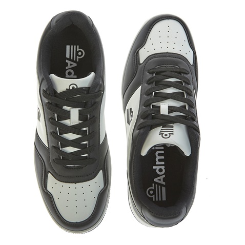 ADMIRAL-Ανδρικά παπούτσια sneakers Admiral Ireni ασπρόμαυρα