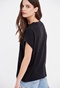 FUNKY BUDDHA-Γυναικείο t-shirt FUNKY BUDDHA μαύρο