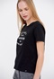 FUNKY BUDDHA-Γυναικείο t-shirt FUNKY BUDDHA μαύρο