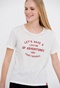 FUNKY BUDDHA-Γυναικείο t-shirt FUNKY BUDDHA λευκό
