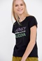 FUNKY BUDDHA-Γυναικείο t-shirt FUNKY BUDDHA μαύρο