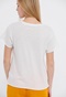 FUNKY BUDDHA-Γυναικείο t-shirt FUNKY BUDDHA λευκό