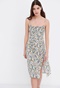 FUNKY BUDDHA-Γυναικείο midi φόρεμα FUNKY BUDDHA FBL005-129-13 floral