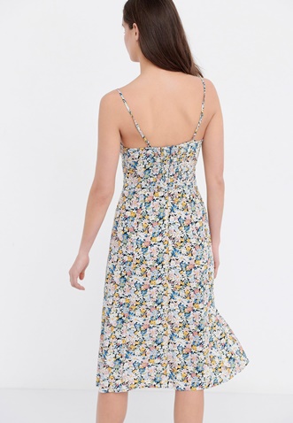 FUNKY BUDDHA-Γυναικείο midi φόρεμα FUNKY BUDDHA FBL005-129-13 floral