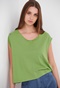 FUNKY BUDDHA-Γυναικείο t-shirt FUNKY BUDDHA πράσινο