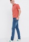 FUNKY BUDDHA-Ανδρικό jean παντελόνι FUNKY BUDDHA Tapered fit μπλε