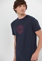FUNKY BUDDHA-Ανδρικό t-shirt FUNKY BUDDHA μπλε