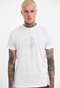 FUNKY BUDDHA-Ανδρικό t-shirt FUNKY BUDDHA λευκό