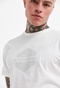 FUNKY BUDDHA-Ανδρικό t-shirt FUNKY BUDDHA λευκό