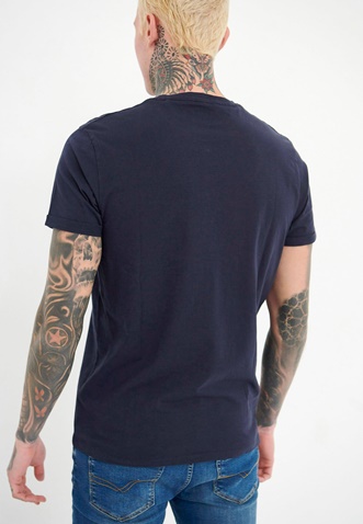 FUNKY BUDDHA-Ανδρικό t-shirt FUNKY BUDDHA μπλε