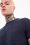 FUNKY BUDDHA-Ανδρικό t-shirt FUNKY BUDDHA μπλε