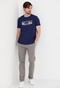 FUNKY BUDDHA-Ανδρικό t-shirt FUNKY BUDDHA μπλε