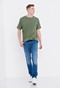 FUNKY BUDDHA-Ανδρικό jean παντελόνι FUNKY BUDDHA Tapered fit μπλε
