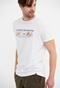 FUNKY BUDDHA-Ανδρικό t-shirt FUNKY BUDDHA λευκό