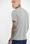 FUNKY BUDDHA-Ανδρικό essential t-shirt FUNKY BUDDHA γκρι