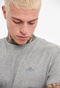 FUNKY BUDDHA-Ανδρικό essential t-shirt FUNKY BUDDHA γκρι
