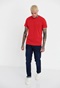 FUNKY BUDDHA-Ανδρικό essential t-shirt FUNKY BUDDHA κόκκινο