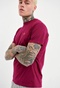 FUNKY BUDDHA-Ανδρικό essential t-shirt FUNKY BUDDHA μοβ