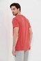 FUNKY BUDDHA-Ανδρικό t-shirt FUNKY BUDDHA FBM005-324-04 ροζ
