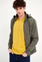 FUNKY BUDDHA-Ανδρικό ελαφρύ jacket FUNKY BUDDHA χακί