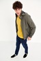 FUNKY BUDDHA-Ανδρικό ελαφρύ jacket FUNKY BUDDHA χακί