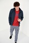 FUNKY BUDDHA-Ανδρικό ελαφρύ jacket FUNKY BUDDHA μπλε
