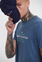FUNKY BUDDHA-Ανδρικό t-shirt FUNKY BUDDHA μπλε